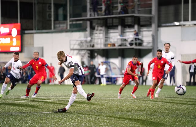 James Ward-Prowse saw his penalty saved against Andorra before turning home the rebound.