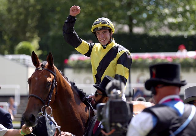 Main Edition after winning at Royal Ascot