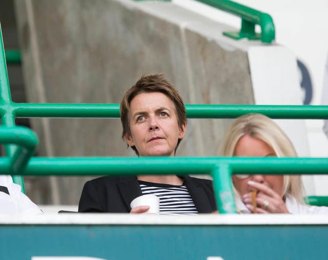 Hibs chief executive Leeann Dempster has vowed to take any steps necessary to stamp out trouble at Easter Road