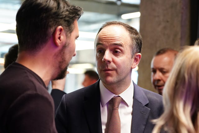 Health Secretary James Murray attends a LADbible event