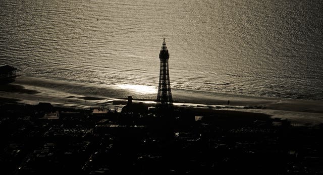 Blackpool from the air