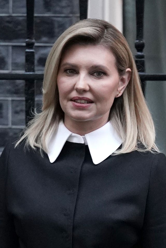 Olena Zelenska visit to UK