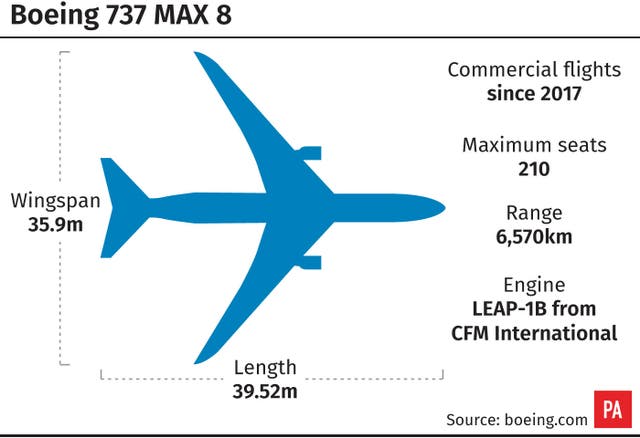 Boeing 737 MAX 8 graphic