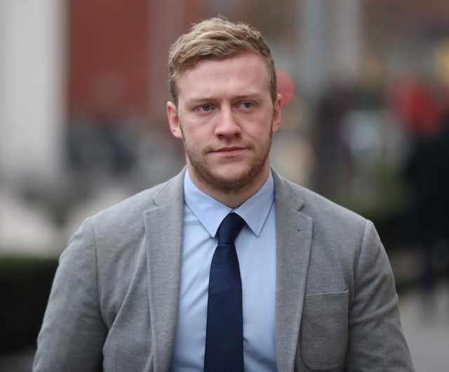 Ireland and Ulster rugby player Stuart Olding (Niall Carson/PA)