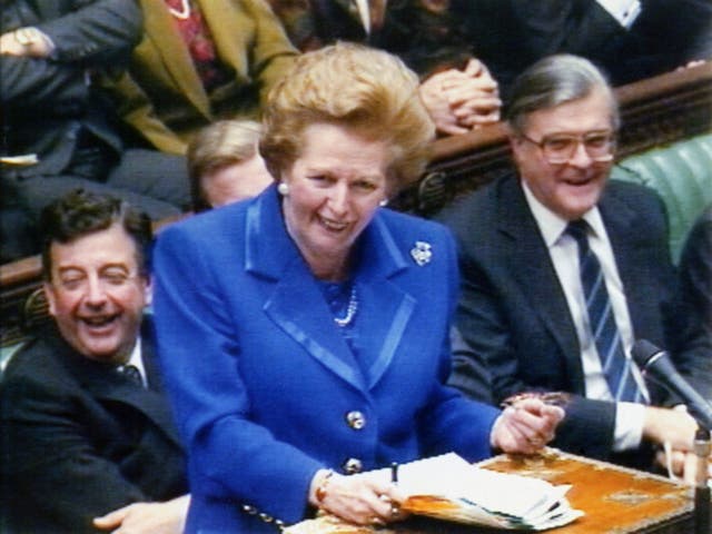 British Politics – The Conservative Party – Prime Minister Margaret Thatcher – London – 1990