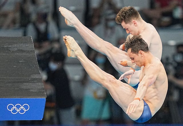 Tom Daley and Matty Lee were medal hopes in the synchronised 10m platform