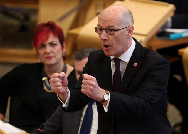 Education Secretary John Swinney