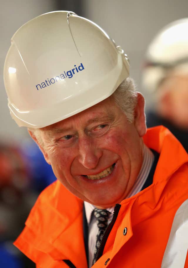 The Prince of Wales during the official opening of The National Grid's London Power Tunnels project. (Chris Jackson/PA Wire)