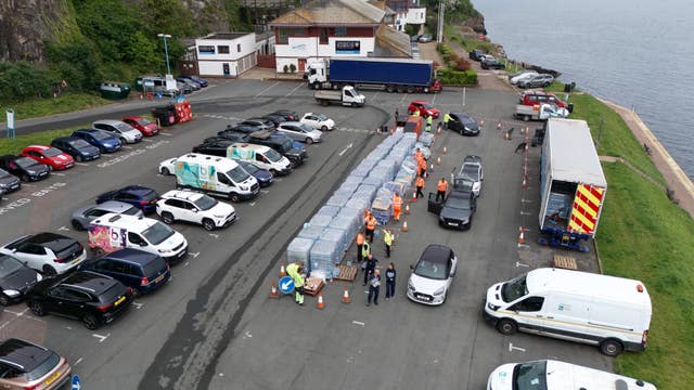 Brixham contaminated water