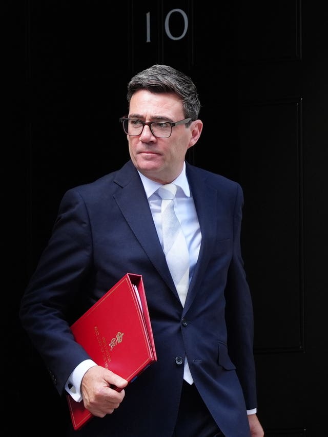 Andy Burnham’s first House of Commons appearance
