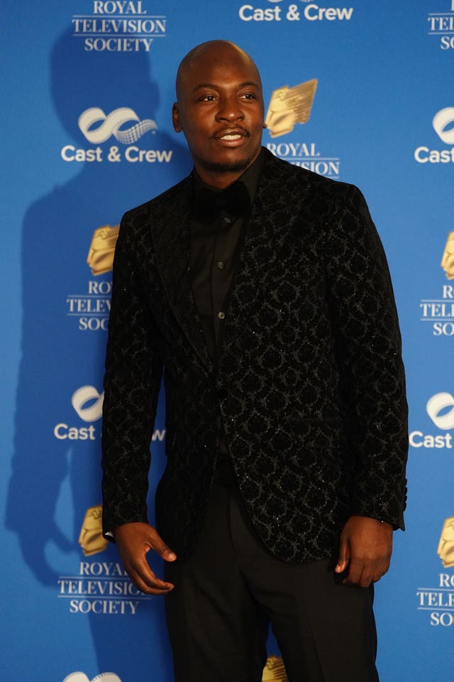Eddie Kadi attending the Royal Television Society Programme Awards at the Grosvenor House Hotel, London.