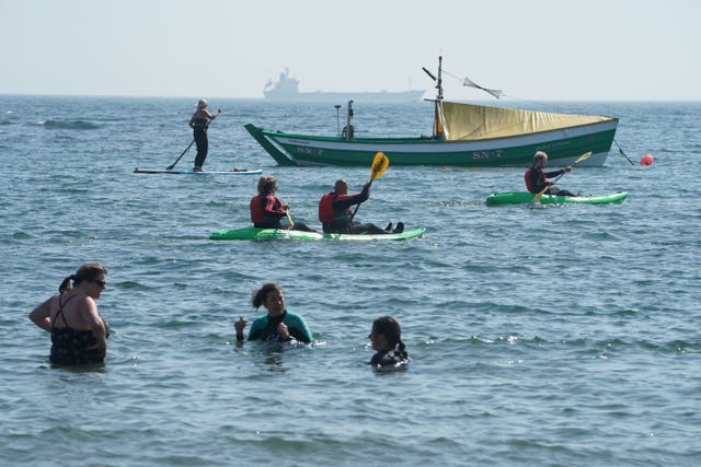 Vessels of all shapes and sizes were in use (Owen Humphreys/PA)