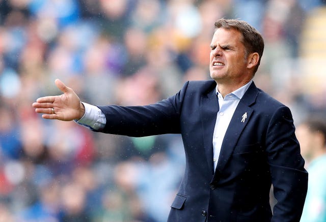De Boer was sacked by Palace the day after his last match ended in a 1-0 defeat at Burnley