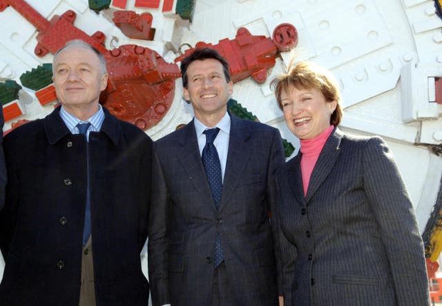 Ken Livingstone. Lord Coe and Tessa Jowell worked together on bringing the Olympics to London (Stefan Rousseau/PA)