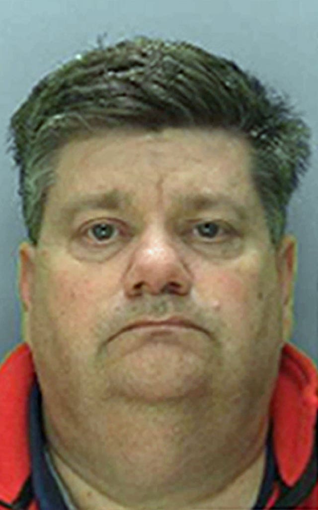 Handout mugshot of Carl Beech