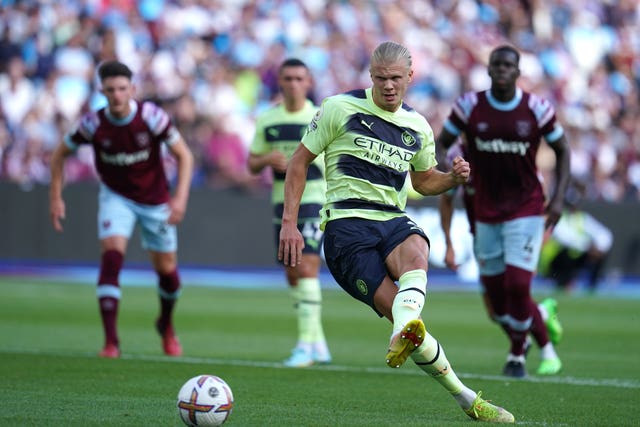 West Ham United v Manchester City – Premier League – London Stadium