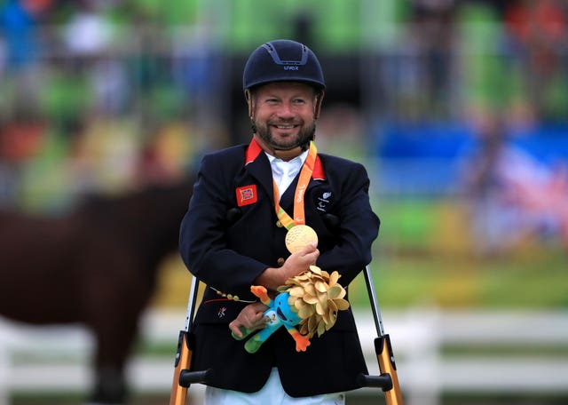 Great Britain's Lee Pearson has 11 Paralympic gold medals
