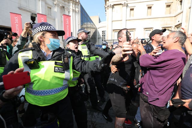 Anti-vax protest