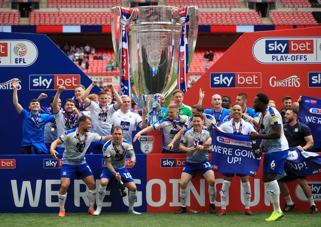 Tranmere celebrate