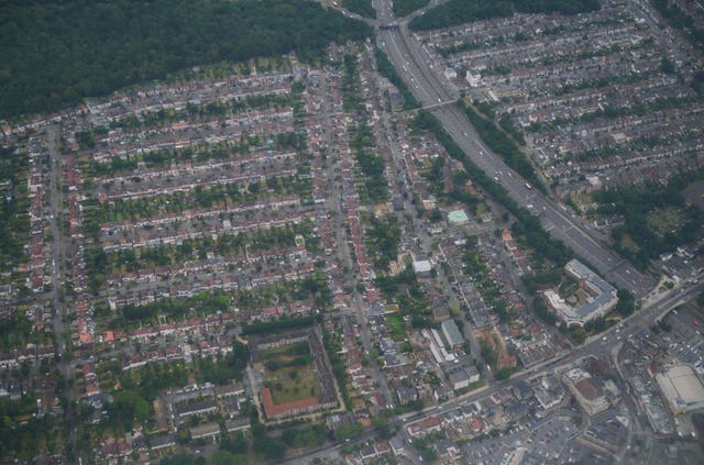 Houses from the air