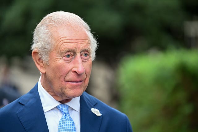 Head and shoulders photo of the King