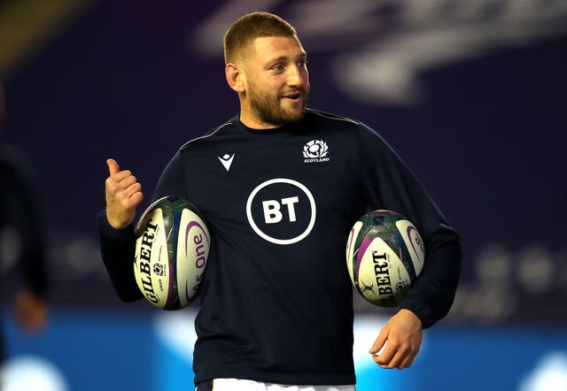 Finn Russell came off the bench against Georgia