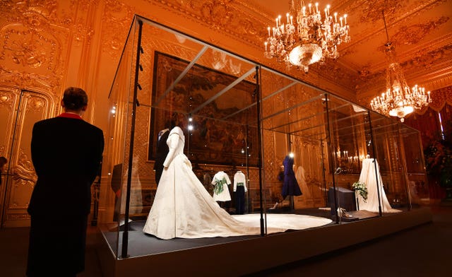 The royal wedding exhibition at Windsor Castle 