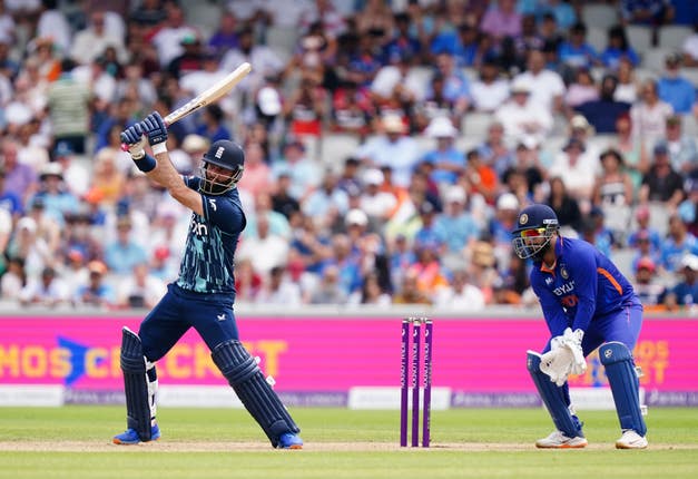Moeen Ali scored 34 runs