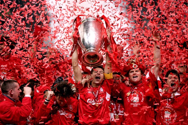 Liverpool won the Champions League in 2005