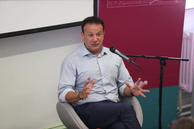 Leo Varadkar in conversation with Rev Karen Sethuraman