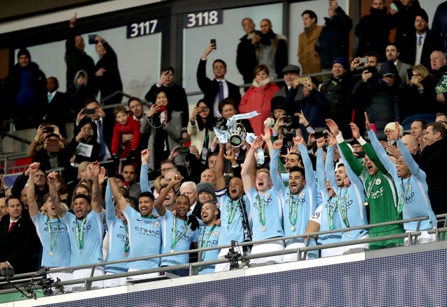 City are hoping to repeat their Carabao Cup success of last year