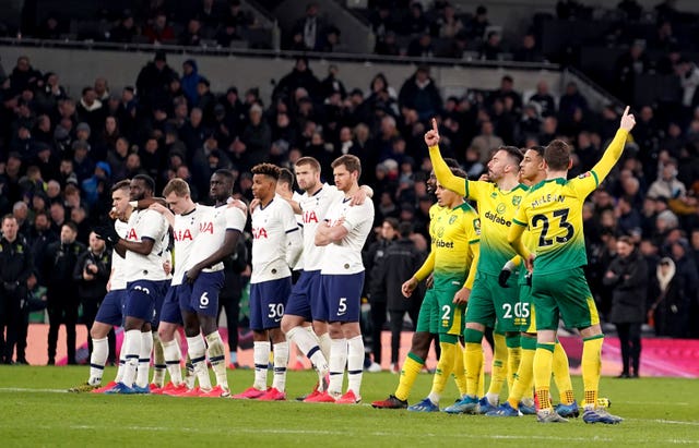 Tottenham have not played in front of a home crowd since the FA Cup match with Norwich in March