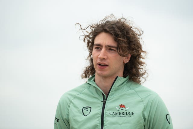 Cambridge University Boat Club rower Theo Weinberger