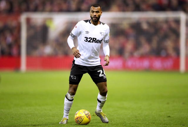 Ashley Cole has been used sparingly since his January move to Derby (Nick Potts/PA)