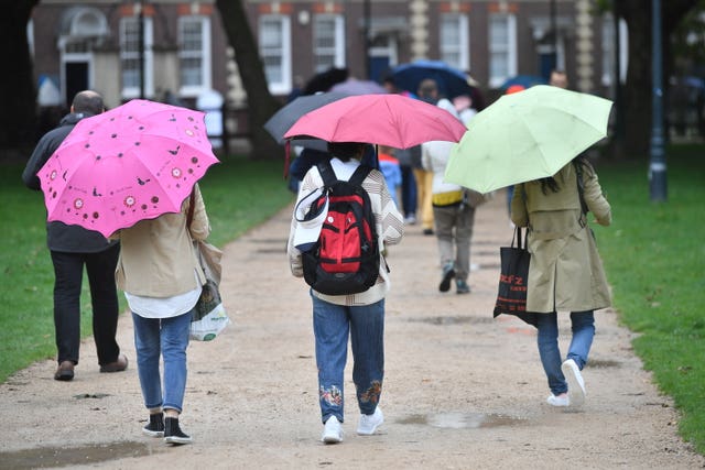 Wet weather