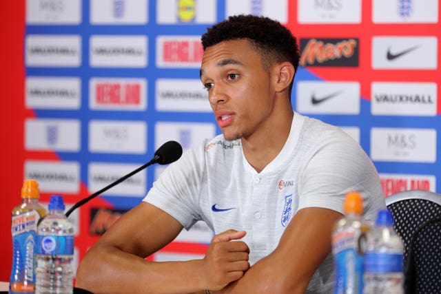 Trent Alexander-Arnold spoke to the media hours after Steve Holland's note was published