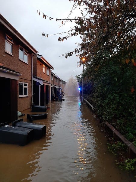 Haydon Wick burst water main