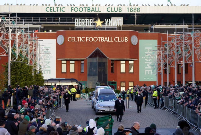 Bertie Auld Funeral