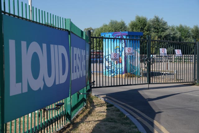 Liquid Leisure waterpark in Windsor, Berkshire