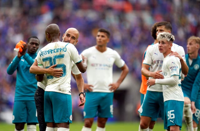 Pep Guardiola was proud of his side