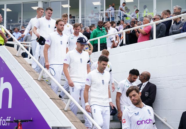 Ben Stokes says he wil never forget England walking out on to the Oval in silence as part of the tributes following the death of the Queen (John Walton/PA)