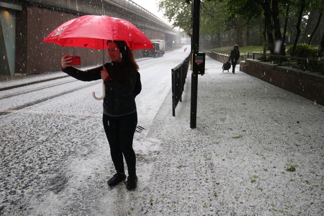 Spring weather May 18th 2021