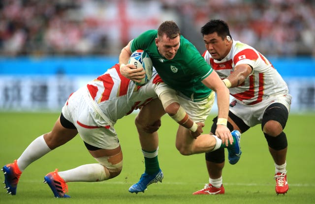 Ireland centre Chris Farrell is poised for a first start since last year's surprise World Cup loss to Japan