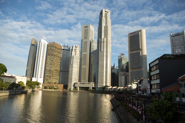 A general view of Singapore