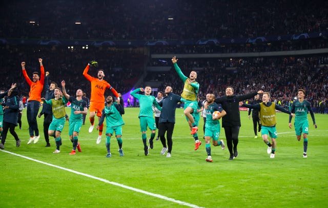Tottenham got to final after a memorable night at Ajax in the semi-final