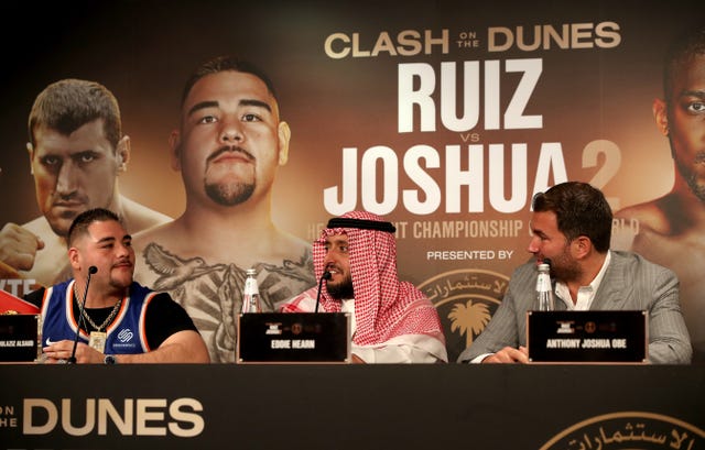 Andy Ruiz Jr v Anthony Joshua – Press Conference – Riyadh