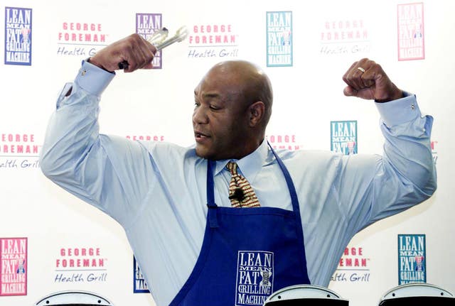George Foreman launches grill