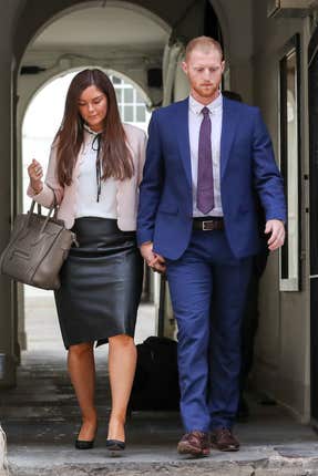 Clare Stokes supported her husband throughout his court case