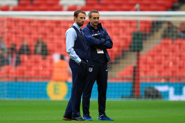 Dave Reddin's role includes working with England's senior men's team and boss Gareth Southgate