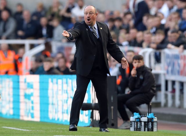 Rafael Benitez's Newcastle are still without a win this season